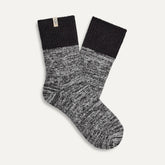Rib Knit Slouchy Quarter Sock for Women