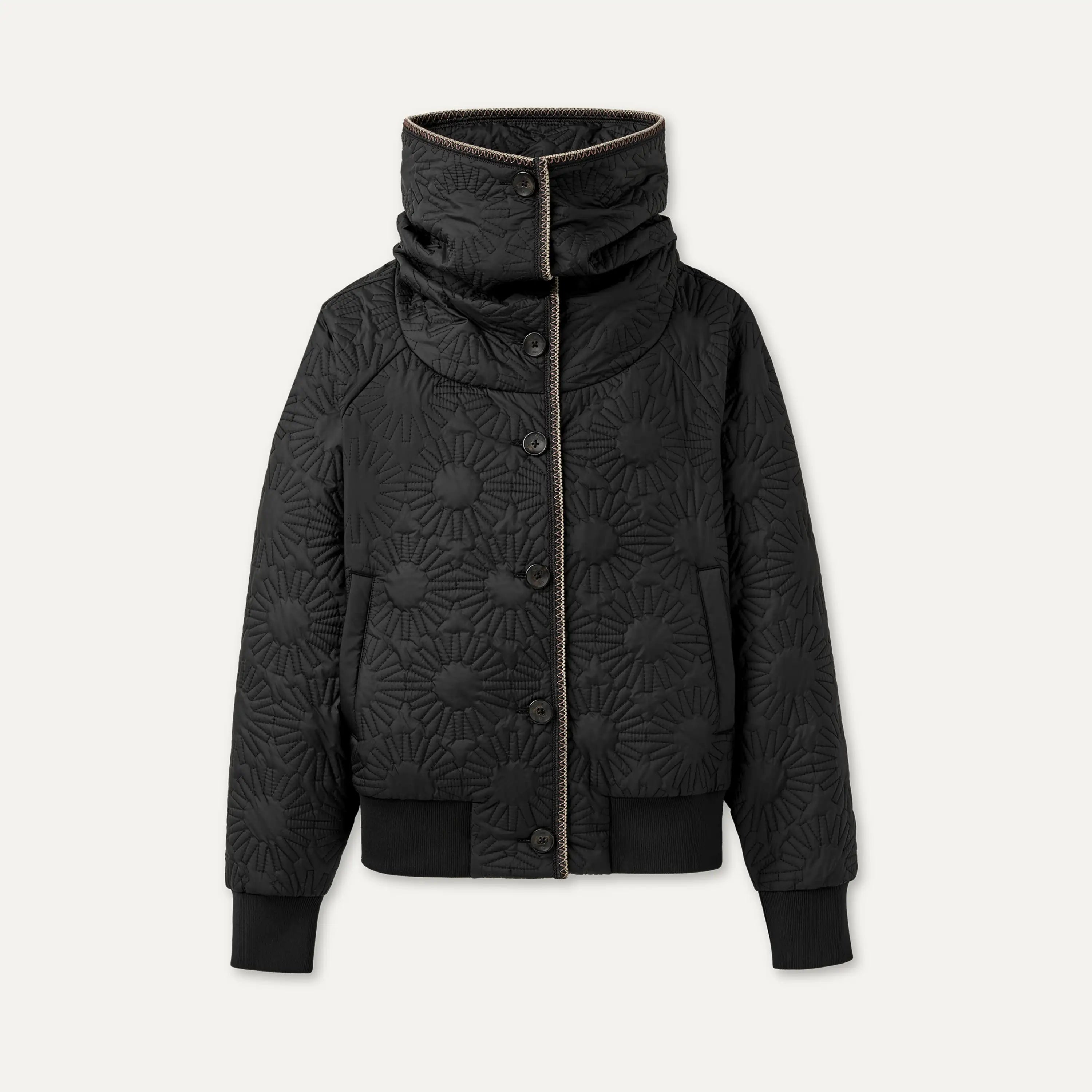Solein Oversized-Collar Jacket for Women