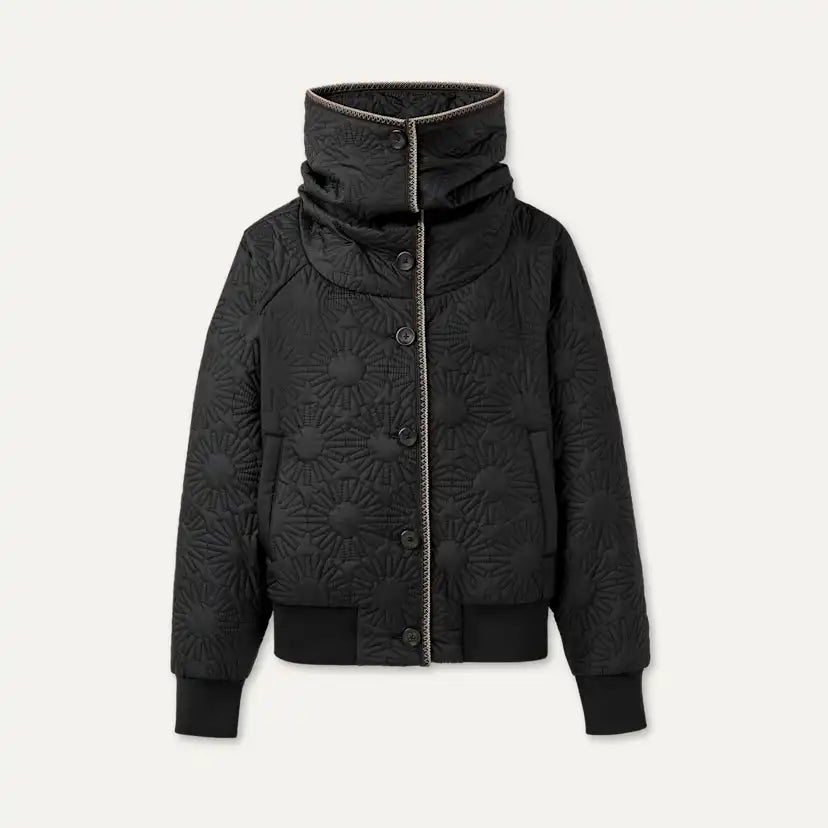 Solein Oversized-Collar Jacket for Women