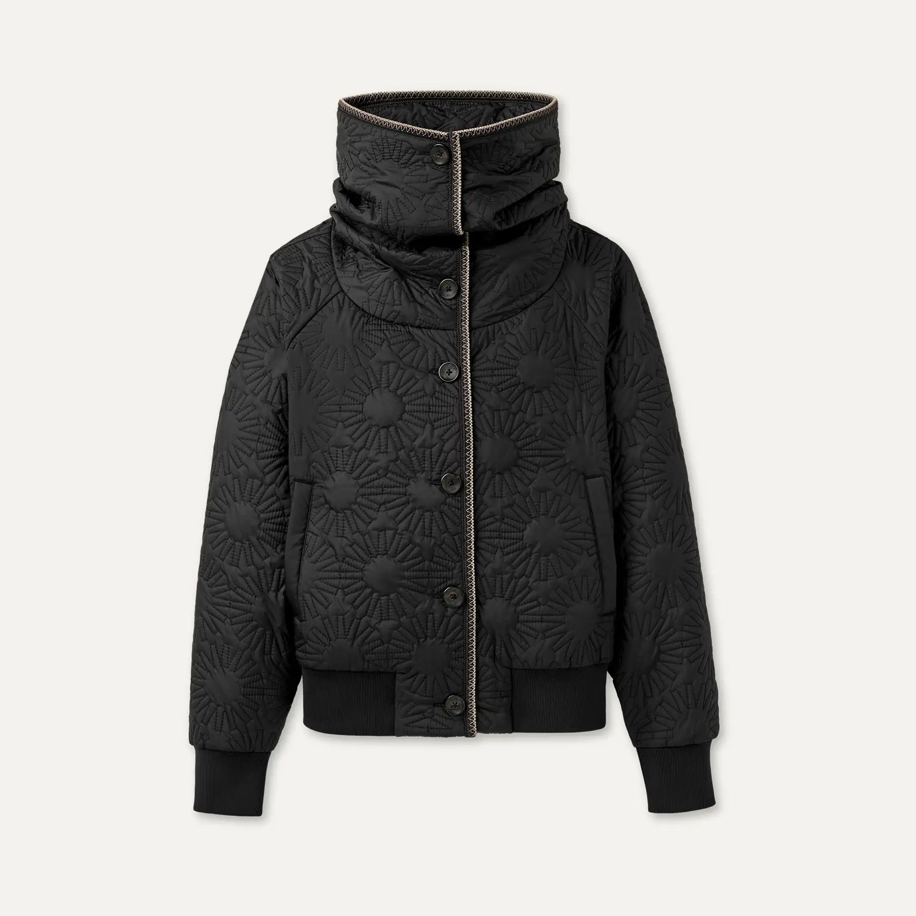 Solein Oversized-Collar Jacket for Women